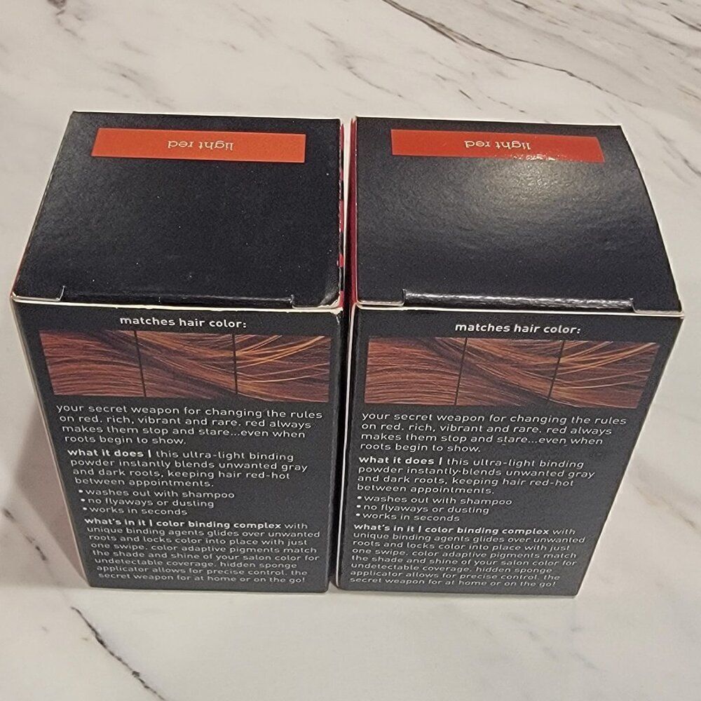2 Boxes of Style Edit ROOT TOUCHUP Drop Red Gorgeous Light Red 0.13 oz each - Picture 3 of 3